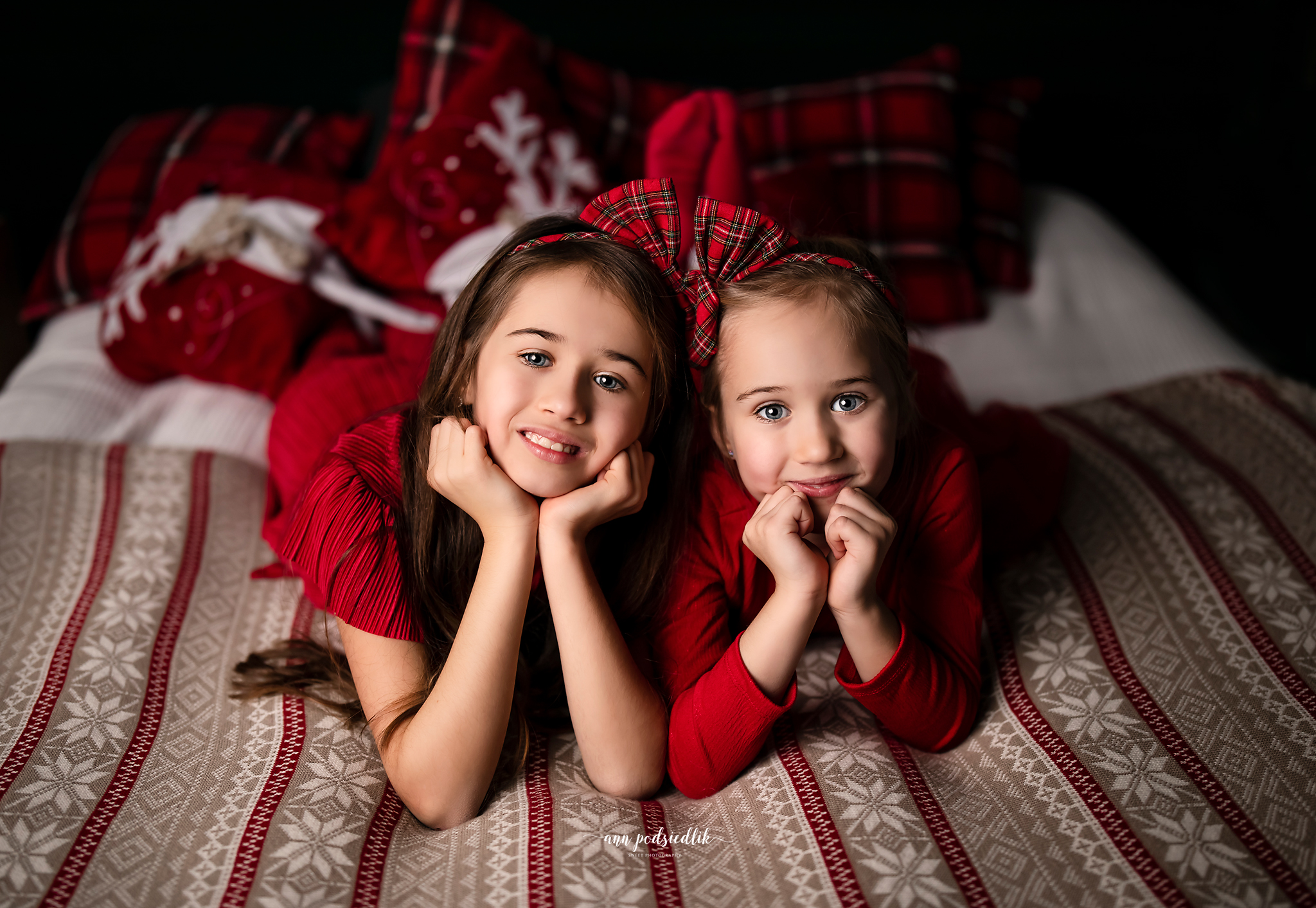 Magia Świąt w fotografii dziecięcej Ann Podsiedlik