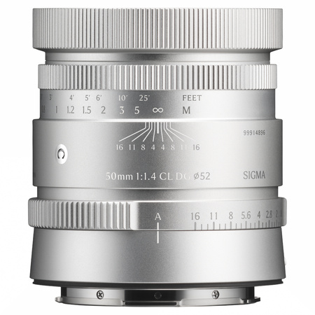 Obiektyw SIGMA 50 mm F1.4 CL DG | Contemporary (srebrny)