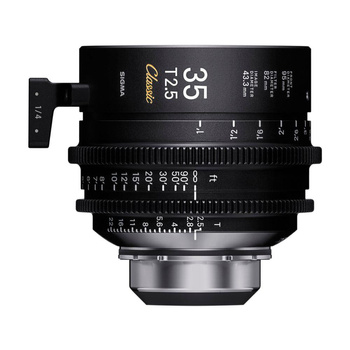 Obiektyw Filmowy SIGMA CINE Classic 35 mm T2.5 Metric I PL i/Technology