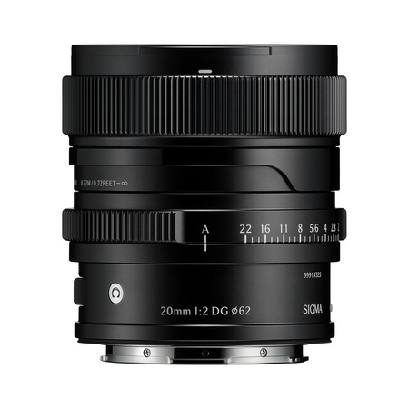 Obiektyw SIGMA 20 mm F2 DG | Contemporary Sony-E (czarny)