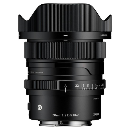 Obiektyw SIGMA 20 mm F2 DG | Contemporary Sony-E (czarny)