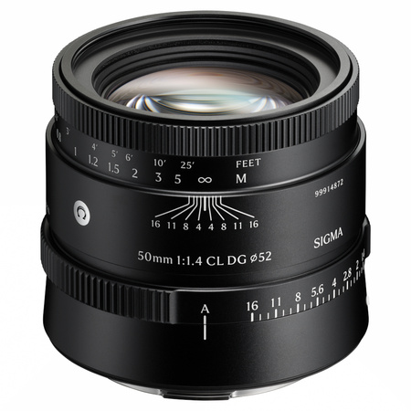 Obiektyw SIGMA 50 mm F1.4 CL DG | Contemporary (czarny)