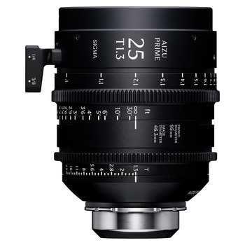 Obiektyw filmowy SIGMA Aizu Prime 25 mm T1.3 Metric | PL (i/Technology)