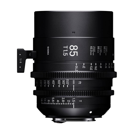 Obiektyw filmowy SIGMA CINE 85 mm T1.5 I Metric Canon EF