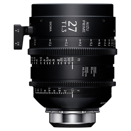 Obiektyw filmowy SIGMA Aizu Prime 27 mm T1.3 Metric | Sony E