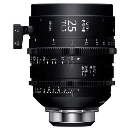 Obiektyw filmowy SIGMA Aizu Prime 25 mm T1.3 Metric | Sony E
