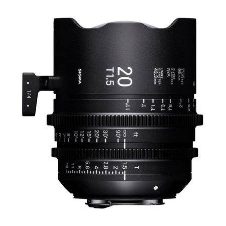 Obiektyw Filmowy SIGMA CINE 20 mm T1.5 Metric I Canon CE