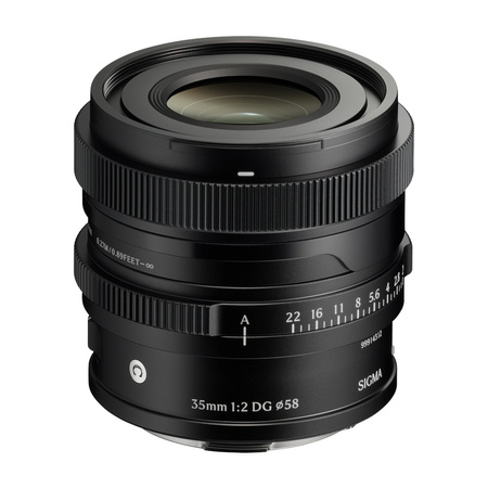 Obiektyw SIGMA 35 mm F2 DG DN | Contemporary L-Mount (czarny)
