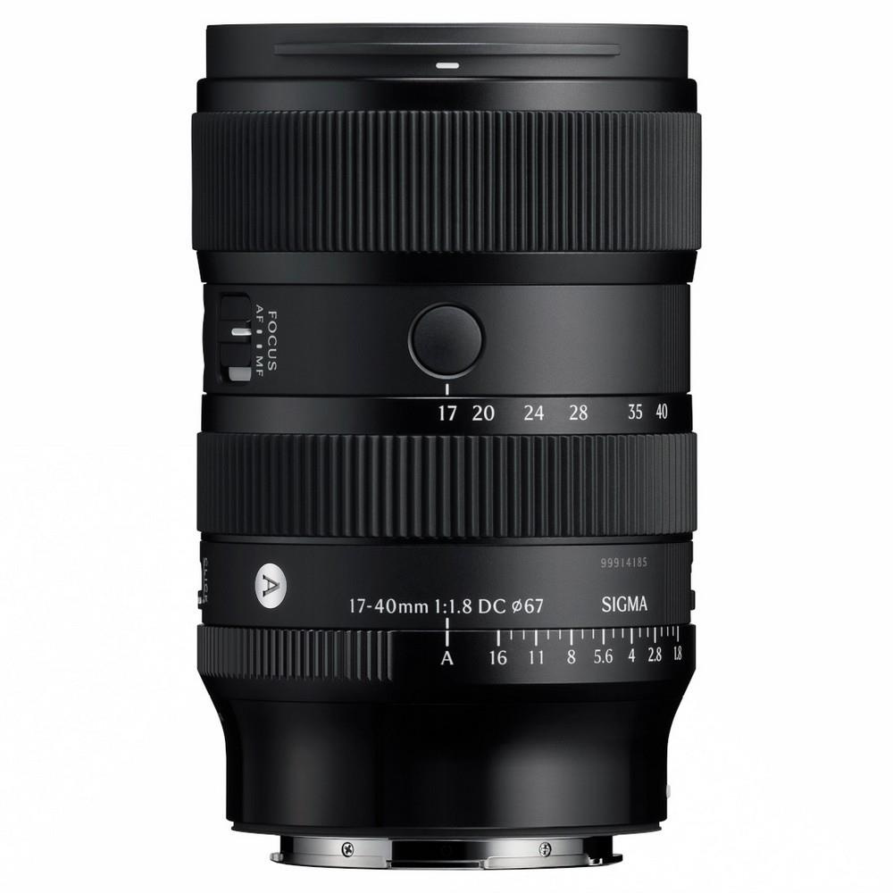 【海太】SIGMA 17–40mm F1.8 DC ART(Eマウント) Obiektyw SIGMA 17-40 mm F1.8 DC | Art Sony E - Oficjalny