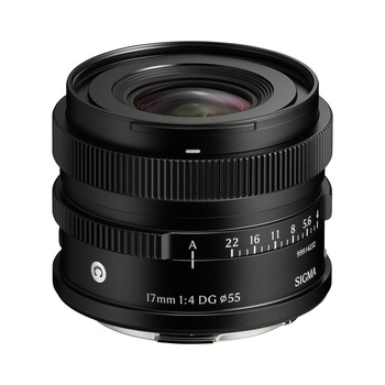 Obiektyw SIGMA 17 mm F4 DG | Contemporary L-mount (czarny)
