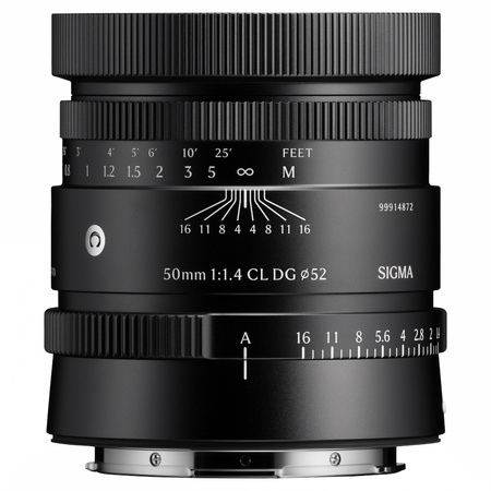 Obiektyw SIGMA 50 mm F1.4 CL DG | Contemporary (czarny)