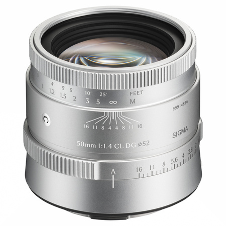 Obiektyw SIGMA 50 mm F1.4 CL DG | Contemporary (srebrny)