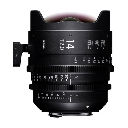 Obiektyw filmowy SIGMA CINE 14 mm T2 Metric