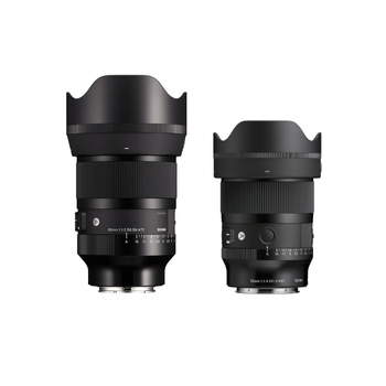 SIGMA Art F1.2 – zestaw 35 + 50 mm – Sony E