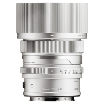 Obiektyw SIGMA 50 mm F2 DG | Contemporary  L-Mount (srebrny) 