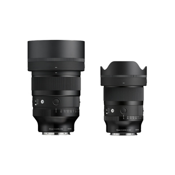 SIGMA Art F1.2 – zestaw 35 + 85 mm – Sony E